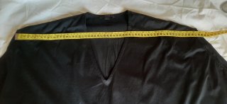 COS Camiseta Oversize Algodón Negra