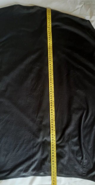COS Camiseta Oversize Algodón Negra