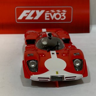 Scalextric Fly Ferrari 512s chasis evo3