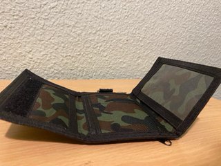 Cartera Camuflaje con Anilla