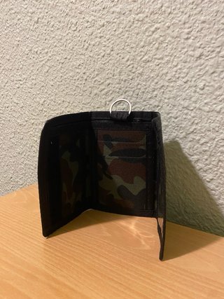 Cartera Camuflaje con Anilla