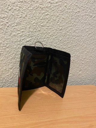 Cartera Camuflaje con Anilla