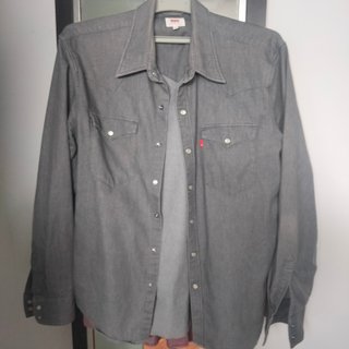 Camisa Levi's Gris Talla M