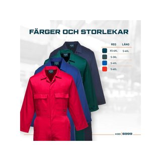 Portwest S999 Homme Euro ropa de trabajo cómoda