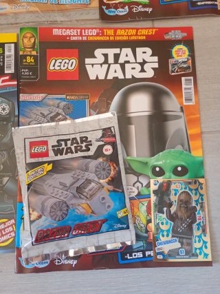 Lote 5 Revistas LEGO Star Wars