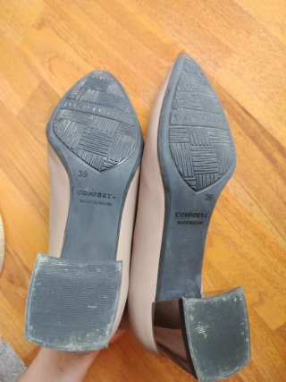 Botín mujer beige topo