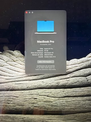 MacBook Pro 16 2021 M1 PRO 16GB 512GB
