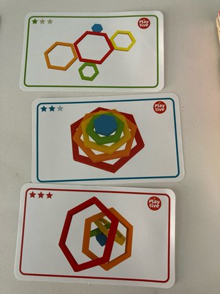 2 Puzzle in Legno Colori Montessori