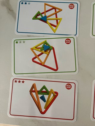 2 Puzzle in Legno Colori Montessori