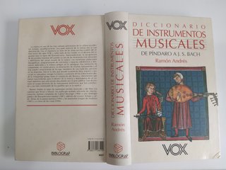 Libro Diccionario instrumentos musicales