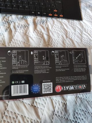 Teclado Woxter TV 900 M Nero Multimedia