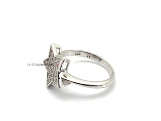 anillo plata 925mm con piedra con circonita