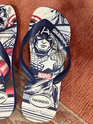 Chanclas Havaianas Marvel Capitán América