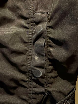 Chaqueta Zara Invierno Talla 42 Negra