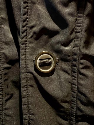 Chaqueta Zara Invierno Talla 42 Negra