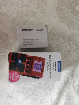 Pedal Zoom MS-60+ para bajo