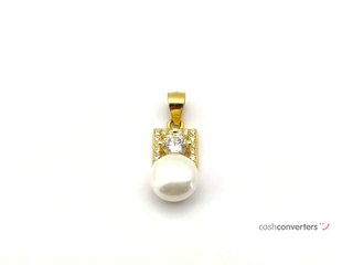 colgante plata 925mm con piedra con circonita