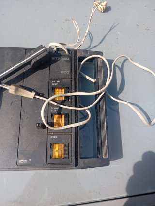 Tocadiscos Philips Vintage Negro