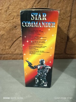 Comandante Robot Star Anni '90