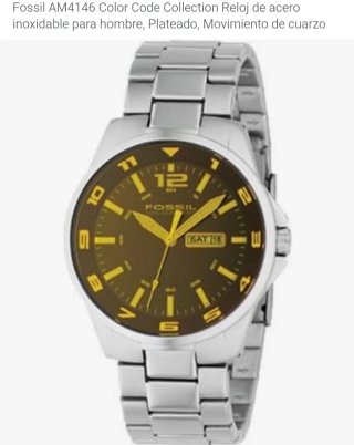 Reloj Fossil AM4146 Acero Inoxidable Hombre