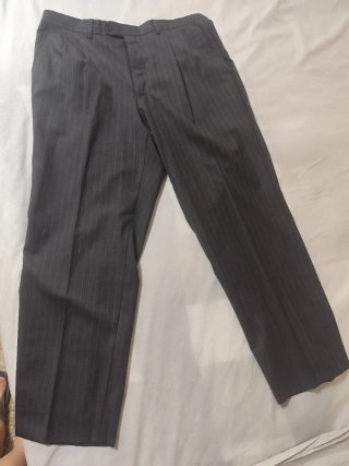 Traje de hombre Raya Diplomática Gris