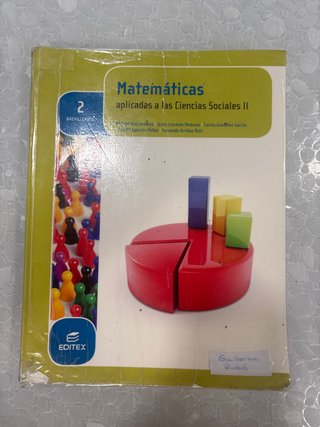 Matemáticas aplicadas a las Ciencias Sociales I...