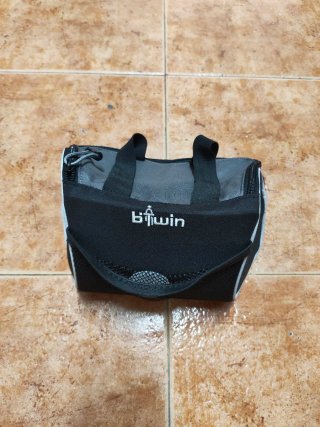 Bolsa ciclismo Btwin pequeña frontal