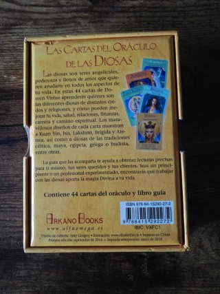 Cartas Oráculo Diosas Doreen Virtue