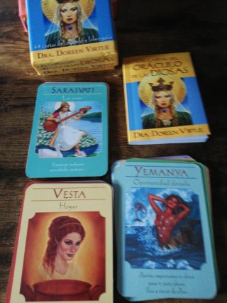 Cartas Oráculo Diosas Doreen Virtue