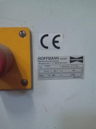 Máquina Unión Hoffmann PU2