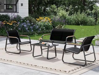 Conjunto Muebles Jardín 4 Piezas