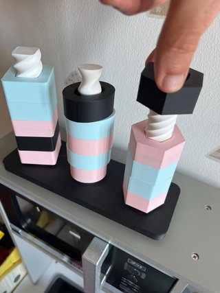 Giocattoli Montessori 3D impilabili