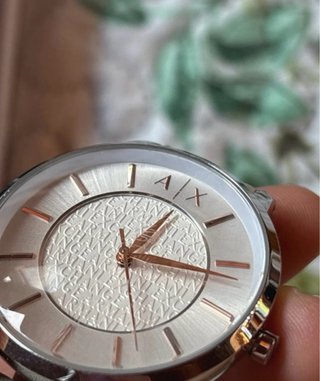 Reloj Armani Exchange Mujer Beige/Plata
