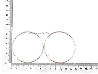 argollas plata 925mm