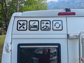 Pegatinas para furgoneta camper