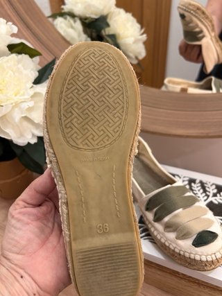 Esparteñas Beige y Verde