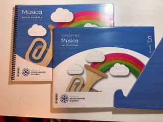 Libros Música 5 Primaria Anaya