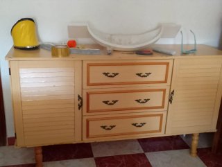 Mueble aparador antiguo madera