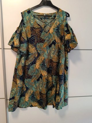 Vestido Verano Hombros Descubiertos