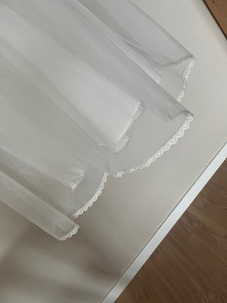 Cancán blanco de tul