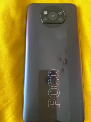POCO X3 Pro Negro Fantasma con funda incluida