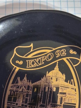 Platito Cerámica La Cartuja Expo 92