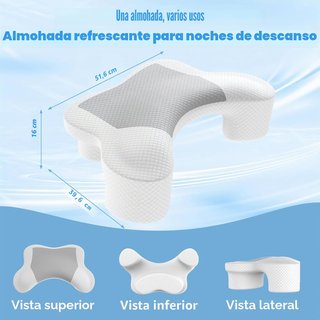 Almohada Cervical con Hueco para Brazo