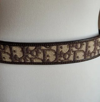 Cinturón Dior 30 Montaigne Oblique Vintage