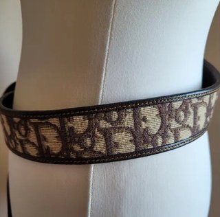 Cinturón Dior 30 Montaigne Oblique Vintage
