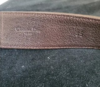 Cinturón Dior 30 Montaigne Oblique Vintage