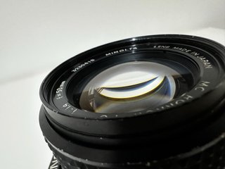 Minolta XD7 con obiettivo Rokkor PG 50mm f/1.4