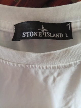 Stone Island T-shirt bianca taglia L