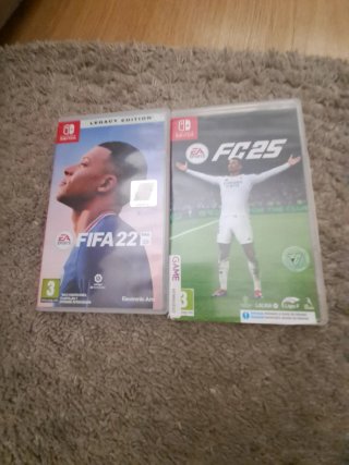 FC 25 y 22 Nintendo Swith Lo he jugado muy poco