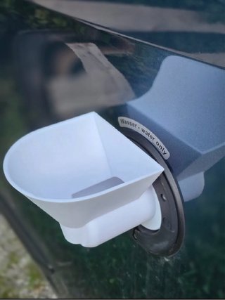 Embudo para depósito de agua camper